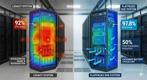 trường hợp công ty mới nhất về Thermal Optimization for European Central Offices: Extending Battery Life by Reducing Heat Dissipation
