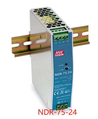 Bộ cấp điện Mean Well 75W DIN Rail NDR-75 NDR-120 NDR-240