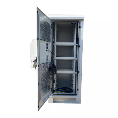 Tủ viễn thông ngoài trời 2,1M Tường đôi Tủ mạng 42U DC48V