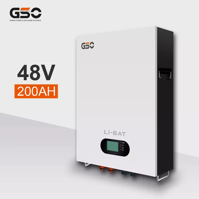 Chu kỳ sâu 48V 200ah Pin Lithium Ion gắn tường với BMS cho ứng dụng lưu trữ gia đình