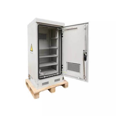 IP55 1.2mm SPCC Vỏ bảo vệ viễn thông chịu thời tiết 23U Mở mặt trước