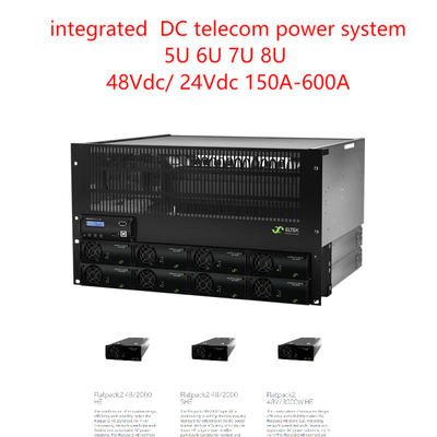 Hệ thống điện viễn thông 48vdc 24vdc Hệ thống DC tích hợp 150A-600A