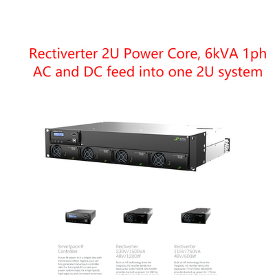 Hệ thống điện viễn thông 1 pha 2U 19inch 6kva eltek rectiverter (CTOR0402.xxx)