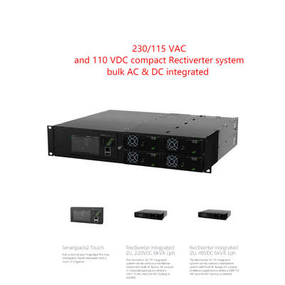 Telecom Recterter Bulk AC Dc tích hợp Hệ thống nhúng 19 inch ( Part No.:CIOR0402.xxx)