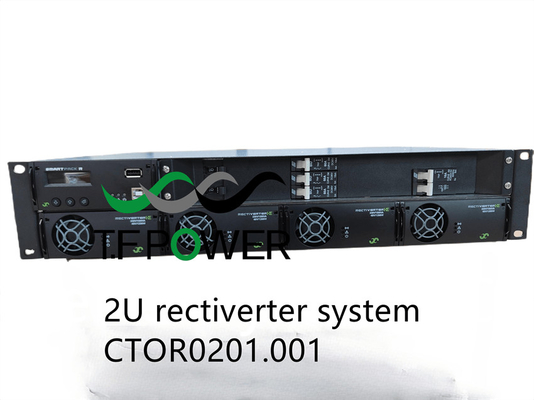 Hệ thống chỉnh lưu Eltek 6KVA 230V 4.8KW Hệ thống điện kệ nguồn 2U 19 inch CTOR0201.001 242100.100