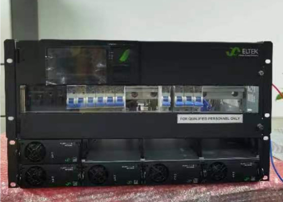 Eltek 48Vdc 19 Inch 5U Telecom 16kw 300A CTO System Smartpack Touch Controller với bộ ngắt phân phối