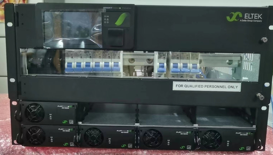 Eltek 48Vdc 19 Inch 5U Telecom 16kw 300A CTO System Smartpack Touch Controller với bộ ngắt phân phối