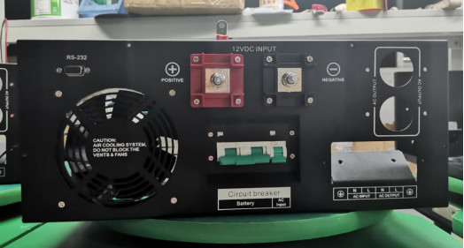 DC AC Inverter 19inch 4RU Rack Type Input 12Vdc đến Output 220Vac Custom -Made 3kw Inverter Module