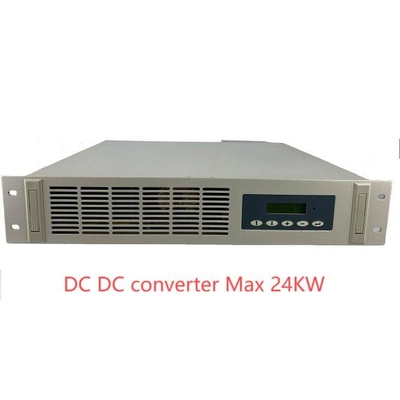 Bộ chuyển đổi DC DC 19 inch 24Vdc 48vDC 110vDC 220Vdc 2200W10A Mô-đun điện độc lập với bộ điều khiển màn hình LCD