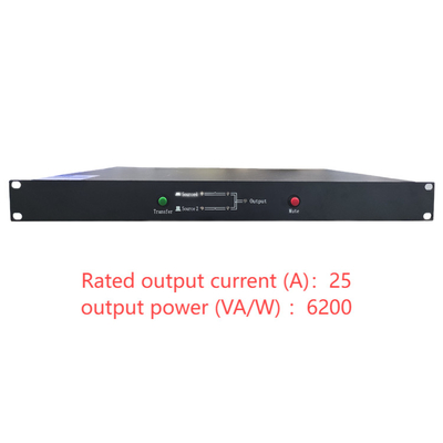 Chuyển đổi chuyển động tĩnh 220V STS đơn pha với phạm vi hiện tại của STS25S / STS25D 25A cho nguồn AC hai kênh