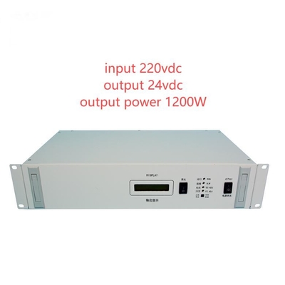Dòng RCT2000D Bộ chuyển đổi DC DC cô lập 19 "Rackmount Input 220vdc Output 24vdc 1200W D50-11-14