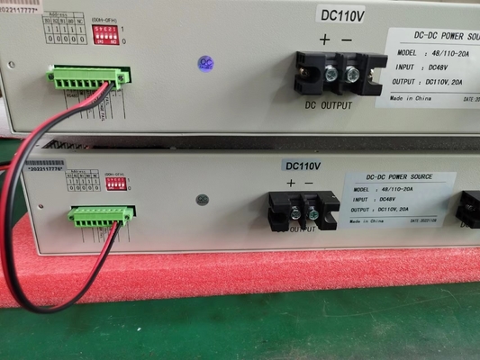 OEM tùy chỉnh 19 Inch DC DC Converters RCT2000D Series Input 110vdc Output 110vdc 2200W D20-10-10