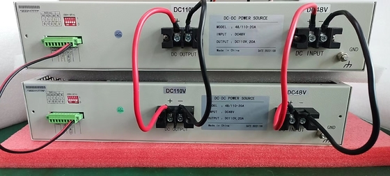 OEM ODM DC DC Chuyển đổi 19 Inch Rackmount RCT2000D Series Input 110vdc Output 24vdc 720W D30-10-14