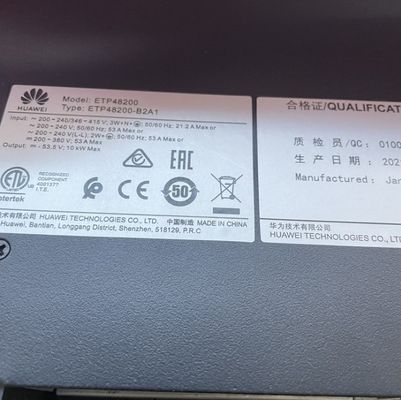 Hệ thống điện tích hợp AC hiệu quả cao 19 inch ETP48200-B2A1 Định chỉnh mô-đun R4815 R4830G1