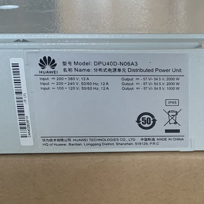 Nguồn phân phối DPU60D-N06A1 3000W Gắn Tường Trong Nhà Hoặc Ngoài Trời