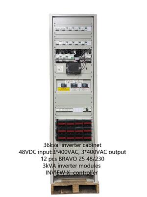 CE + T 36KVA AC DC inverter Cabinet BRAVO 25 48/2303PH 36KVA 24KVA 12KVA Hệ thống