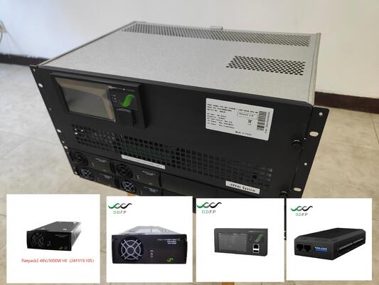 Hệ thống điện nhúng Eltek Rectiverter 5U |Bộ nguồn AC & DC tích hợp cho trung tâm dữ liệu viễn thông