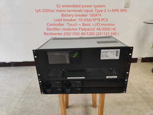 Hệ thống điện nhúng Eltek Rectiverter 5U |Bộ nguồn AC & DC tích hợp cho trung tâm dữ liệu viễn thông