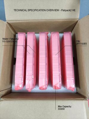Eltek Flatpack2 110Vdc 125Vdc 3000W Mô-đun chỉnh lưu hiệu suất cao Chiều cao 1U P/N: 241119.805