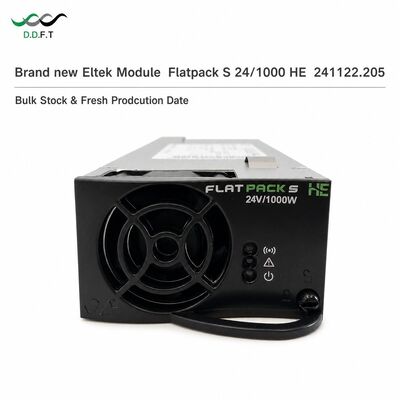Eltek Flatpack S 24/1000HE Mô-đun chỉnh lưu 24V 1000W Mô-đun cấp nguồn hiệu suất cao P/N 241122.205 Thương hiệu mới