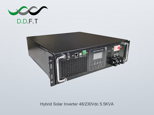 48V 5.5KW Inverter năng lượng mặt trời lai với 100A MPPT và LiFePO4 tương thích cho các hệ thống năng lượng thông minh