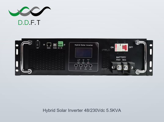 48V 5.5KW Inverter năng lượng mặt trời lai với 100A MPPT và LiFePO4 tương thích cho các hệ thống năng lượng thông minh
