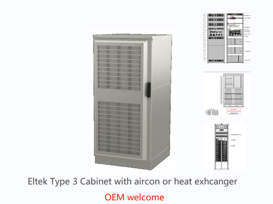 Tủ viễn thông ngoài trời loại 3 Eltek