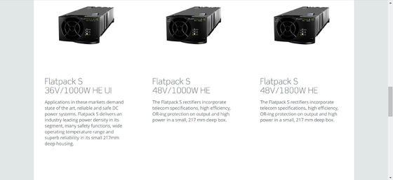 48V 5.4kw Eltek Flatpack S 1U 241122.125 CTOS0301.1319 Thiết bị viễn thông OLT