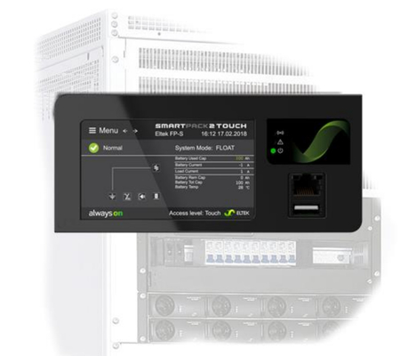 Hệ thống nguồn DC 242100.510 Mô-đun giám sát viễn thông Smartpack2 Touch