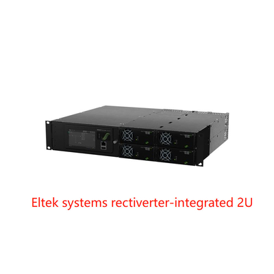 Eltek Rectiverter 2U 6kVA Hệ thống điện Eltek Flatpack với bộ điều khiển cảm ứng Smartpack2 CIOR0402.1XXX