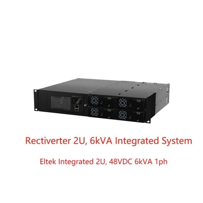Hệ thống điện chỉnh lưu 8KW 230Vac 4KW 115Vac 48Vdc Tích hợp 2U 6kVA 1ph (CIOR0402.XXX)