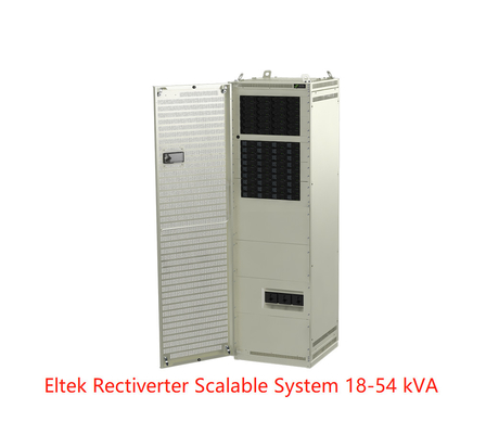 Eltek Recterter Hệ thống trong nhà Hệ thống có thể mở rộng 18-54 kVA với đầu vào A & B, AC tùy chọn (CIEJ3642.xxxx )