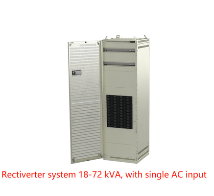 Đầu vào đơn AC Bộ chỉnh lưu Eltek Power Flatpack 18kva 36kva 54kva CTER2442.4