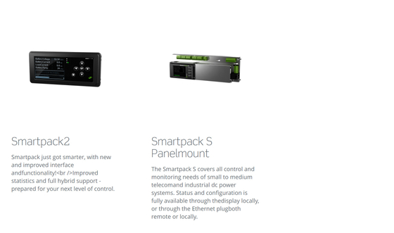2000W Eltek Smartpack S Flatpack2 Hệ thống điện 5U