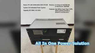 Eltek Rectiverter 12KW DC 6KVA AC Power System
